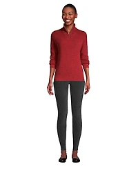 Lands' End Women's Sport Knit High Rise Corduroy Leggings