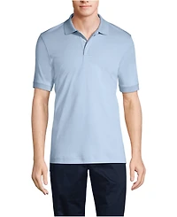 Lands' End Men's Short Sleeve Interlock Polo Shirt