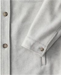 Lands' End Women's Luxe Fleece Shirt Jacket