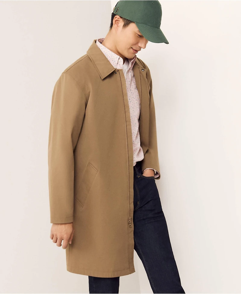 Lands' End Men's Squall Mac Raincoat