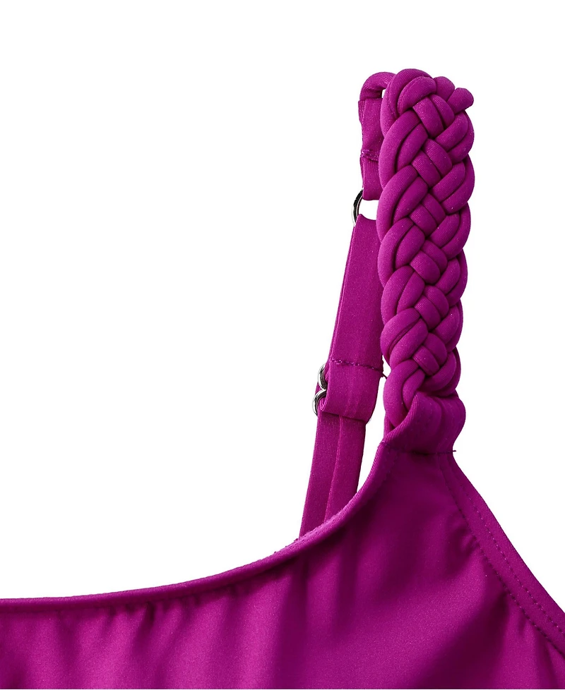 Lands' End Women's Macrame Tankini Top