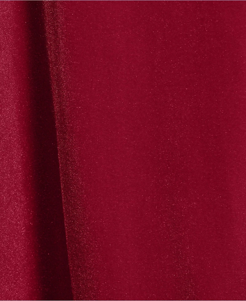 Lands' End Women's Long Sleeve Velvet Blouse