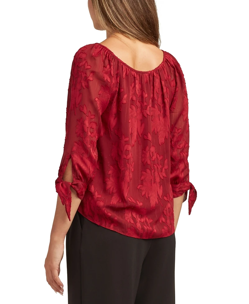 Bcx Juniors Yoryu Lurex Burnout Top