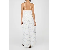 WeWoreWhat Women's Ruched Waist Midi Skirt