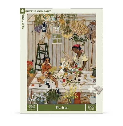 New York Puzzle Company Florists 1000 Piece Puzzle