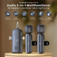 Sony Zv-1F Vlogging Camera (Black) Bundle with 3-in-1 Wireless Lavalier Mic for 2 People, Hardshell Case & 32GB Sd Card /u2013 Content Creator Kit for