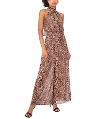 Vince Camuto Women's Sleeveless Smocked-Waist Jumpsuit