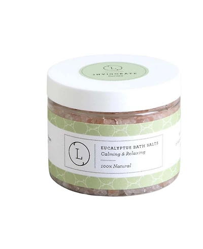 Lizush Natural Eucalyptus Bath Salt, 9oz