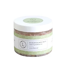 Lizush Natural Eucalyptus Bath Salt, 9oz