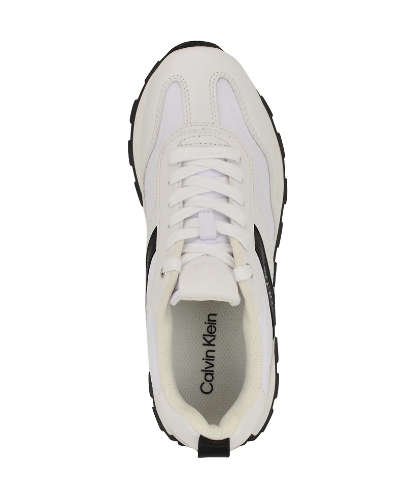 Calvin Klein Women's Tanja Retro Lace-Up Sneakers