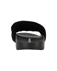 Calvin Klein Women's Ahva Cozy Slip-On Pool Slides