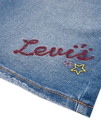 Levi's Big Girls Embroidered A-Line Skirtall Dress