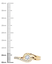 Diamond Engagement Ring (1/4 ct. t.w.) in 14k Yellow Gold