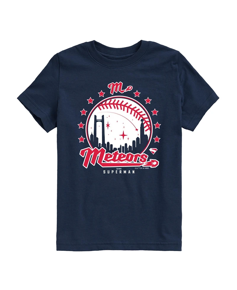 Superman Big Boys Meteors Crew T-Shirt