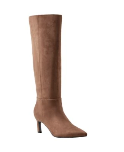 Marc Fisher Womens Leata Pointy Toe Tall Boots Regular Wide Calf