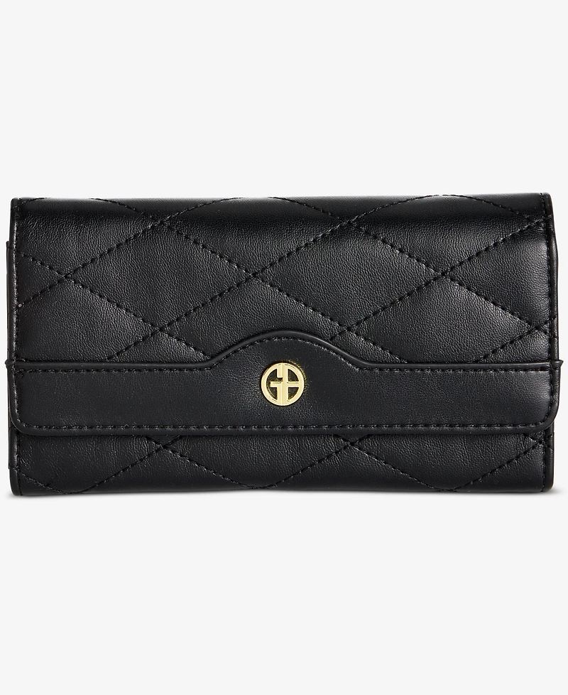 Giani Bernini Quilted Receipt Manager Wallet, Macy's Exclusive