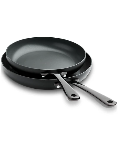 The Cellar Hard-Anodized 10" & 12" Open Fry Pan Set, Macy's Exclusive