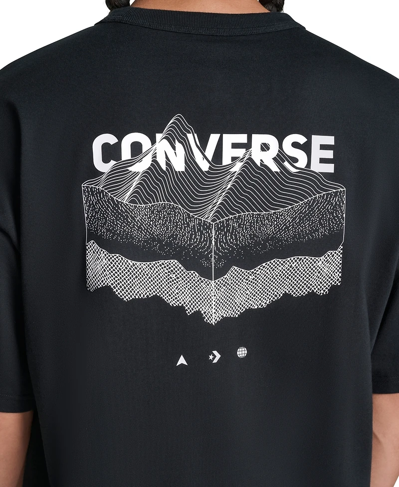 Converse Men's Loose Fit Active Graphic T-Shirt