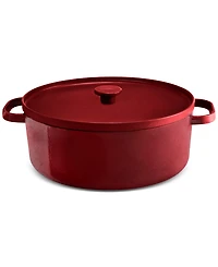 The Cellar Enameled Cast Iron 7-Qt. Dutch Oven Blue, Macy's Exclusive