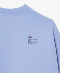 Lacoste Usa Women's Crewneck Logo Long-Sleeve Sweatshirt
