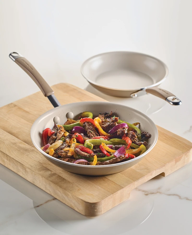 Rachael Ray Cucina Ceramic Nonstick 2-Pc. Skillet Set