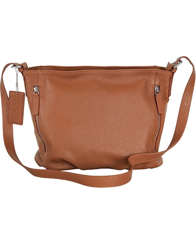 Mancini Mila Mini Zipper Hobo Bag