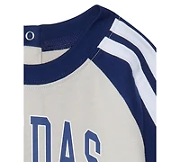 adidas Baby Boys Long Sleeve Graphic Coverall