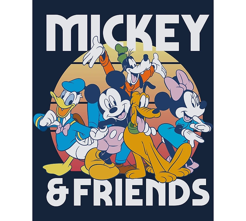 Hybrid Apparel Men's Mickey And Friends Graphic T-Shirt