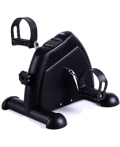 Under Desk Bike Pedal Exerciser, Mini Exercise Bike Portable Peddler Sitting for Seniors with Lcd Display
