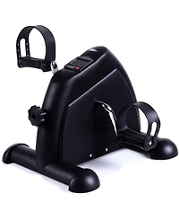 Under Desk Bike Pedal Exerciser, Mini Exercise Bike Portable Peddler Sitting for Seniors with Lcd Display