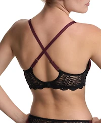 Natori Women's Persuasion Lace Convertible Plunge T-Shirt Bra