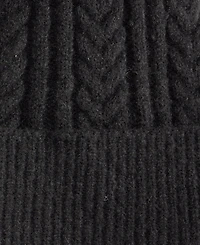 Style & Co Solid Cable Knit Beanie, Macy's Exclusive