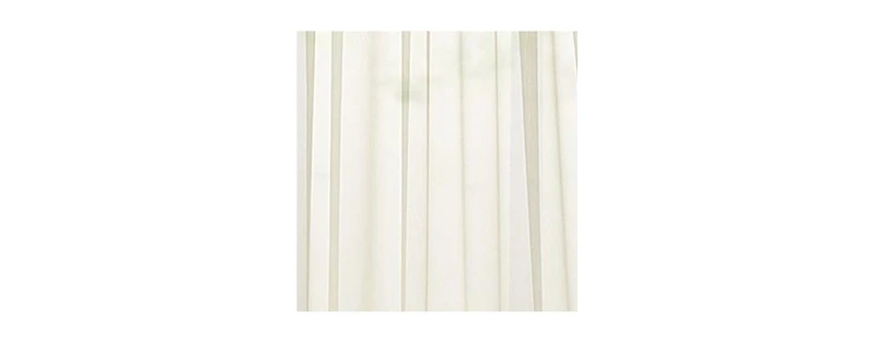 GoodGram Sheer Elegance Voile Door Panel, 60 By 72-inch, Beige - 52 in. W x 72 in. L
