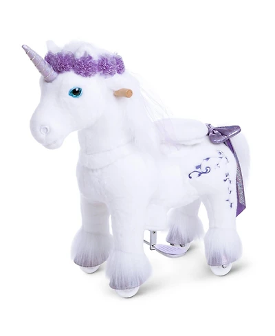 PonyCycle Ride-on Unicorn Purple Model X Size 3 for 3-4 Years