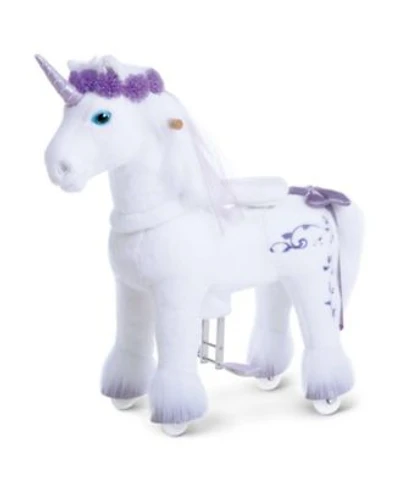 Ponycycle Ride On Unicorn Purple Model X Size 4 For 4 7 Years