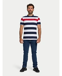 Raging Bull Men's Contrast Chest Stripe T-Shirt