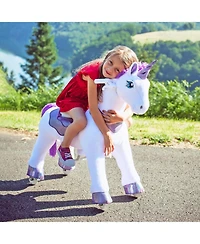 PonyCycle Ride-on Unicorn Purple Model E Size 3 for 3-4 Years
