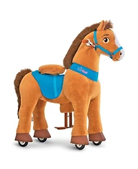 PonyCycle Ride-on Horse Brown Model E Size 4 for 4-7 Years