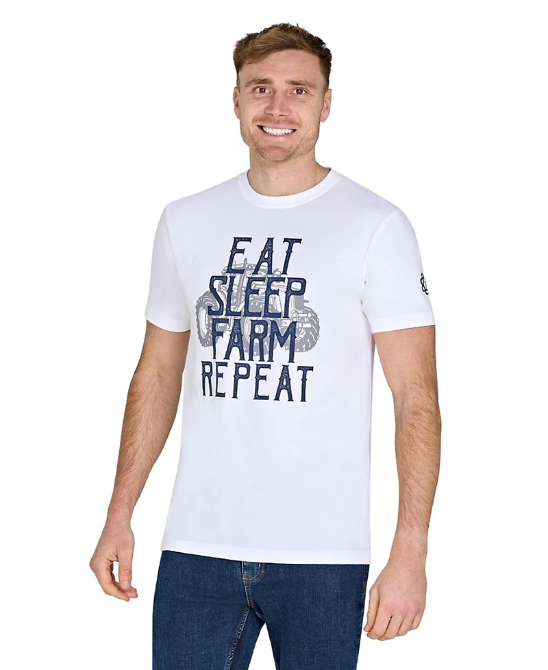 Raging Bull Yfc Eat Sleep Farm T-Shirt