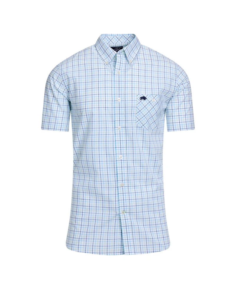 Raging Bull Big & Tall Short Sleeve Cotton Poplin Shirt