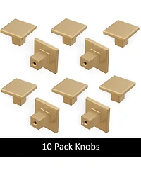 Heritage Designs Tempo: Square Knob 10pk