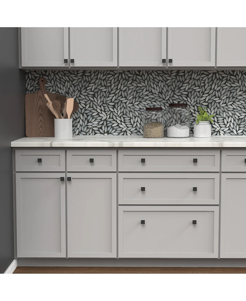 Heritage Designs Tempo: Square Knob 10pk - Matte Black