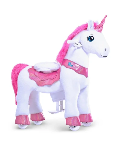 PonyCycle Ride-on Unicorn Pink Model E Size 3 for 3-4 Years