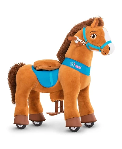 PonyCycle Ride-on Horse Brown Model E Size for -4 Years