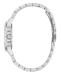 Guess Women's Silver Tone Analog Watch, 35mm