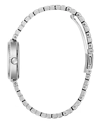 Guess Women's Silver Tone Analog Watch, 28mm