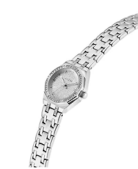 Guess Women's Silver Tone Analog Watch, 25mm