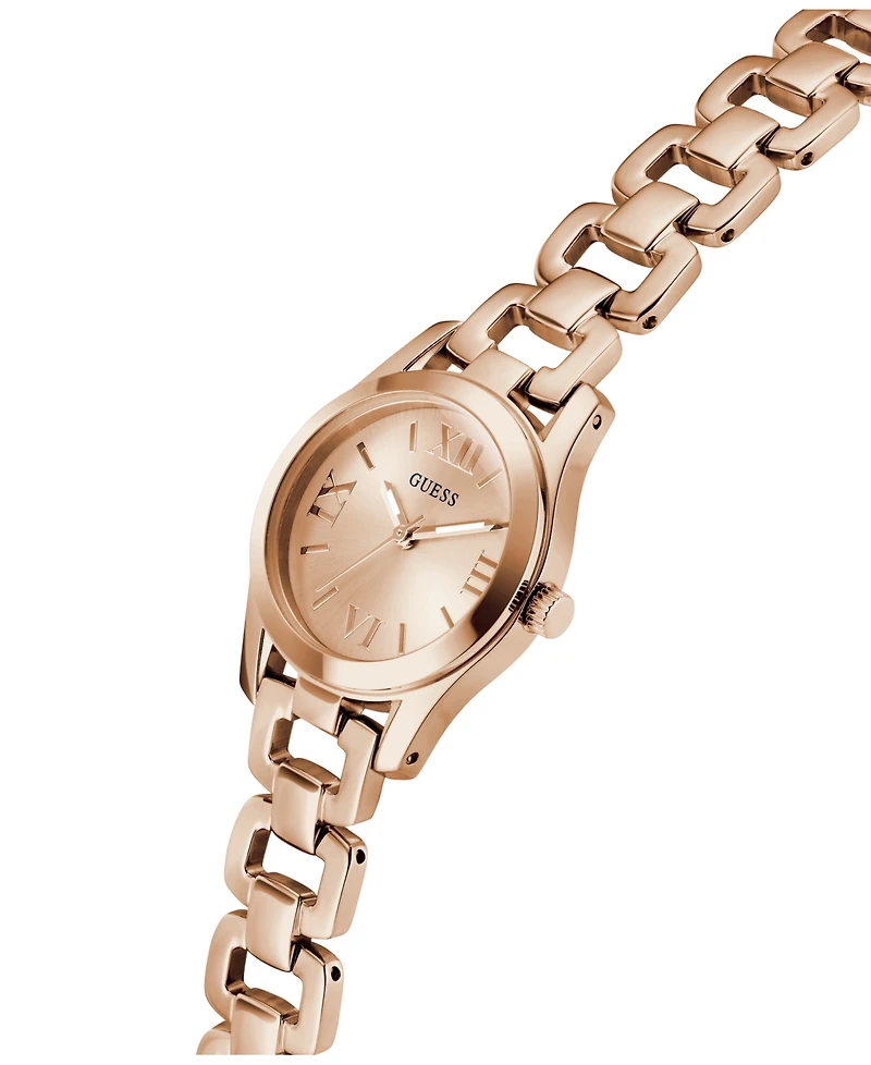 Guess Women's Rose Gold Tone Analog Watch, 28mm