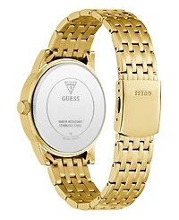 Guess Men's Gold Tone Multi-function Watch, 42mm