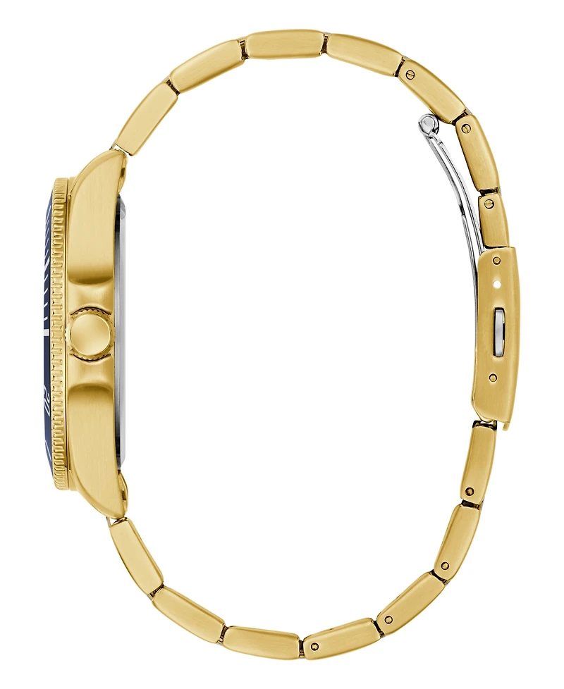 Guess Men's Gold Tone Analog Watch, 41mm